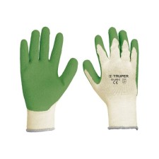 Gloves x/b, with latex coating, elastic, Truper