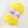 Yarn "Fable Fur" 100% micropoliester 100m/100g (984 lemon)