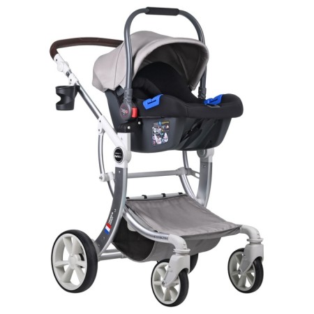 Auto-luggage for a stroller Farfello Aimile KS-2150/A, group 0+ (0-13 kg), Cappuccino color-7