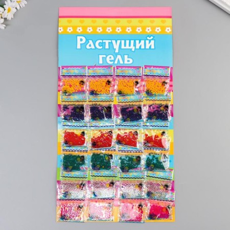 General gel "Color" (set 24 packages) 38 × 23.5 cm