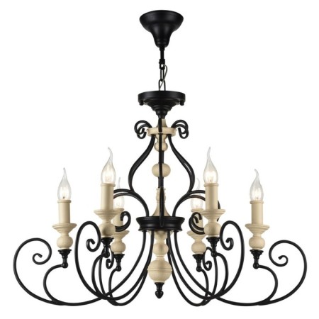 Maytoni H631-PL-06-B, 6HE14, 60W, 72x72x151 cm, black color-3