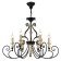 Maytoni H631-PL-06-B, 6HE14, 60W, 72x72x151 cm, black color