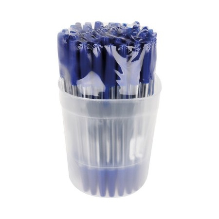 Ballic handle "Istanm", "Optima", node 0.7 mm, blue ink on an oil basis, rod 131 mm-4