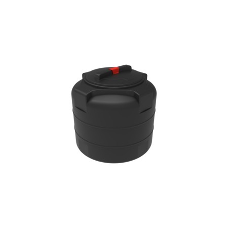 Cylindrical capacity, series t, 100 l, black