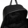 City backpack made of genuine leather LakeStone on a zipper, black/gray color