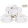 Tea set of Balsford "Grace", porcelain, 12 items