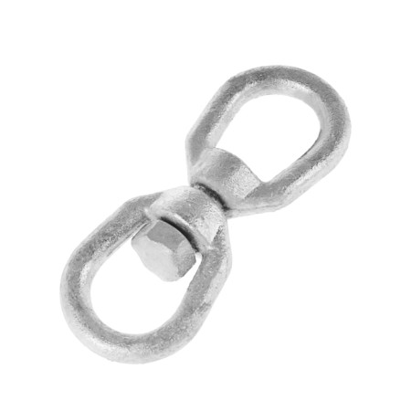 Twallow loop-Petly Tundra Krep, 8 mm, galvanized