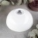 Porcelain salad Wilmax olivia, 300 ml, d = 11 cm, white color