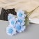 Artificial flowers "Clove Caspar Galant" 58x7 cm, blue