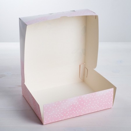 Confectionery packaging, box "with love" 17 x 20 x 6 cm-1