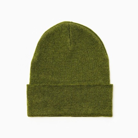 Two -layer male hat with lapel, one size, khaki color-3