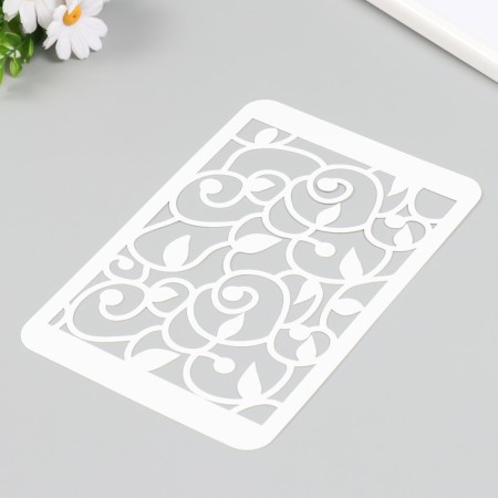 Plastic "pattern" 16x24 cm stencil-1