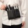 Bag for the master, 28 × 19.5 cm, 2 pockets, 1 department, black color