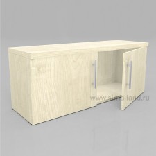 The drive of a wall rack with doors l = 965 mm, the color of the maple