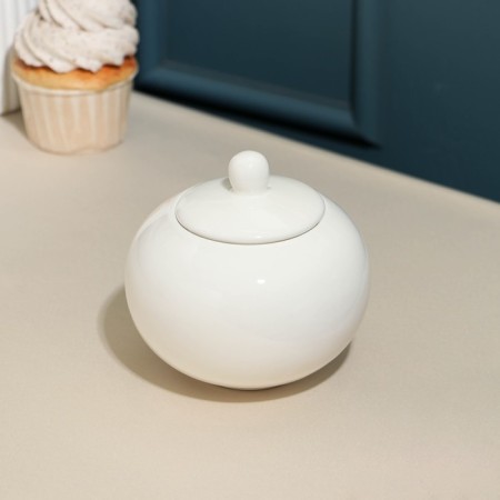 Porcelain sugar tower Barista, 450 ml, white