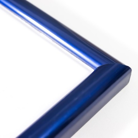 Photo frame Plastic "Rainbow" 21x30 cm, blue metallic-2