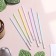 Set of candles in the cake, 7 pieces, 11.5 cm, multi -colored
