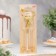 Candle for the Cake "Flowerers", number "7", golden