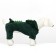 Dragneys' jumpsuit with a hood, size M (DS 30 cm, og 40 cm, osh 30 cm), green