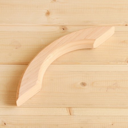 Wooden door handle 22.5 cm, alder-1