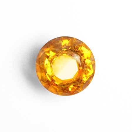 Handle button Cappio, color Gold "Diamond", glass, d = 30 mm-5
