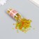 8/0 beads in the bottle "translucent with a centrality. Autumn" shines under UV 20 g 6x2x2 cm