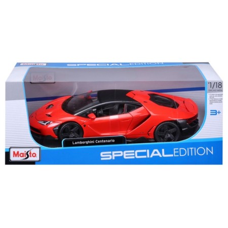 MASTO DIE-CAST Lamborghini Centenario, opening doors, 1:18, the color is light green-10