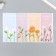 Stick Paper Gratitude "Flowers" set 40 pcs 15x24 cm