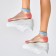 Women's socks glass minku color blue/pink, size 36-37 (23 cm)