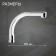 Pour for the Zein mixer, 18 cm axis, stainless steel, aerator plastic