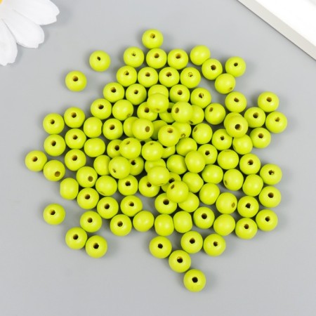Beads for creativity tree "Salad" D-0.8 cm, set of 20 g-2