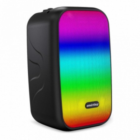 Portable column Smartbuy Bloom 3, 5 watts, 500mach, BT, USB, MP3, FM, RGB, black