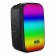 Portable column Smartbuy Bloom 3, 5 watts, 500mach, BT, USB, MP3, FM, RGB, black
