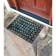 Flothely Flocked rug 45x75 cm, Tower drawing