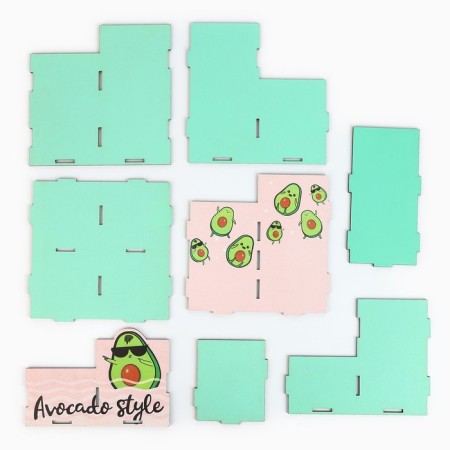 Organizer for the Office "Avocado"-9