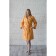 Women's robe, shalka+kant, size 48, sand, waffle