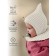 Hat-shit Children's Winter Pure Love Angle, Size 42-44, Milk Color