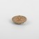 A button on the leg, d = 17 mm, the color of the gold/green/white matte