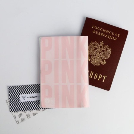Air passport cover-Pink Winter-3