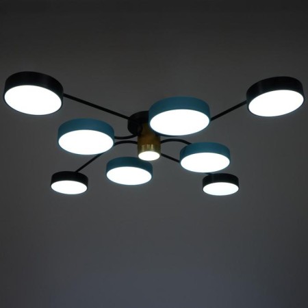 Light 35440/9 LED 197W 3000-6000k black-blue 95x95x13.5 cm Bayerlux-4