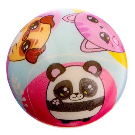 Baby soft ball "Together is more fun", puffs 4.5 cm, in showbox-1