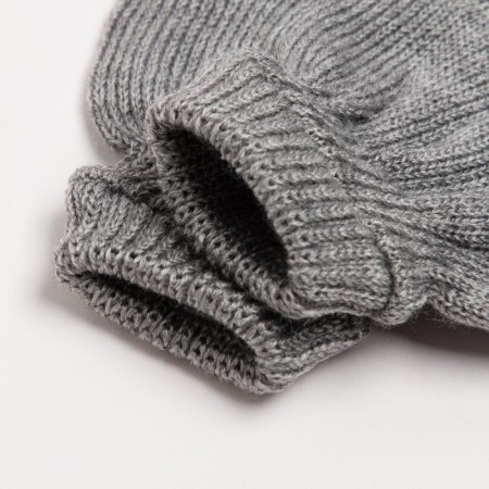 Gloves female, light gray, size 18-2
