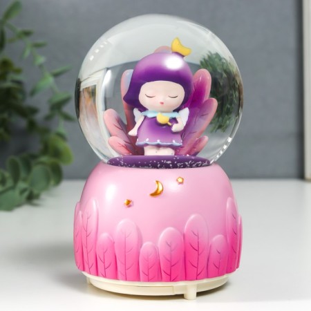 Souvenir Polystone Water Ball Light, Music "Baby - Seasons Spring/Summer" MIX 9x6x6 cm 78172-2