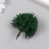 Artificial plant for creativity plastic "Green Treage" 6 cm