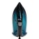 Iron Energy EN-348, 2600 W, ceramic soles, 350 ml, black-turquoise