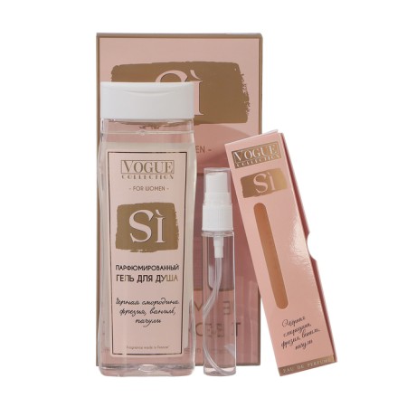 Gift set women SI, shower gel 250 ml, perfumery water 30 ml-7