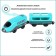 Train toy "My City", 2 items, on batteries, turquoise