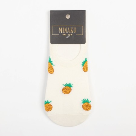 Minaku socks "Pineapple", size 36-39 (23-25 ​​cm)-3