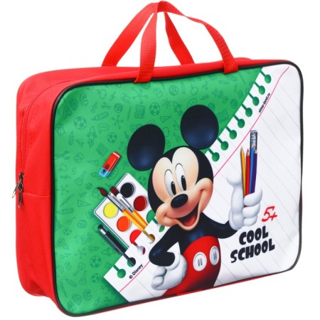 Folder with handles Textile A4, 350x270x100 mm, Mickey Mouse-5