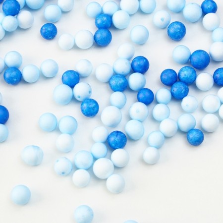 Filler for balls and gifts, packaging, Blue Blizzard, 15 x 26 cm-1